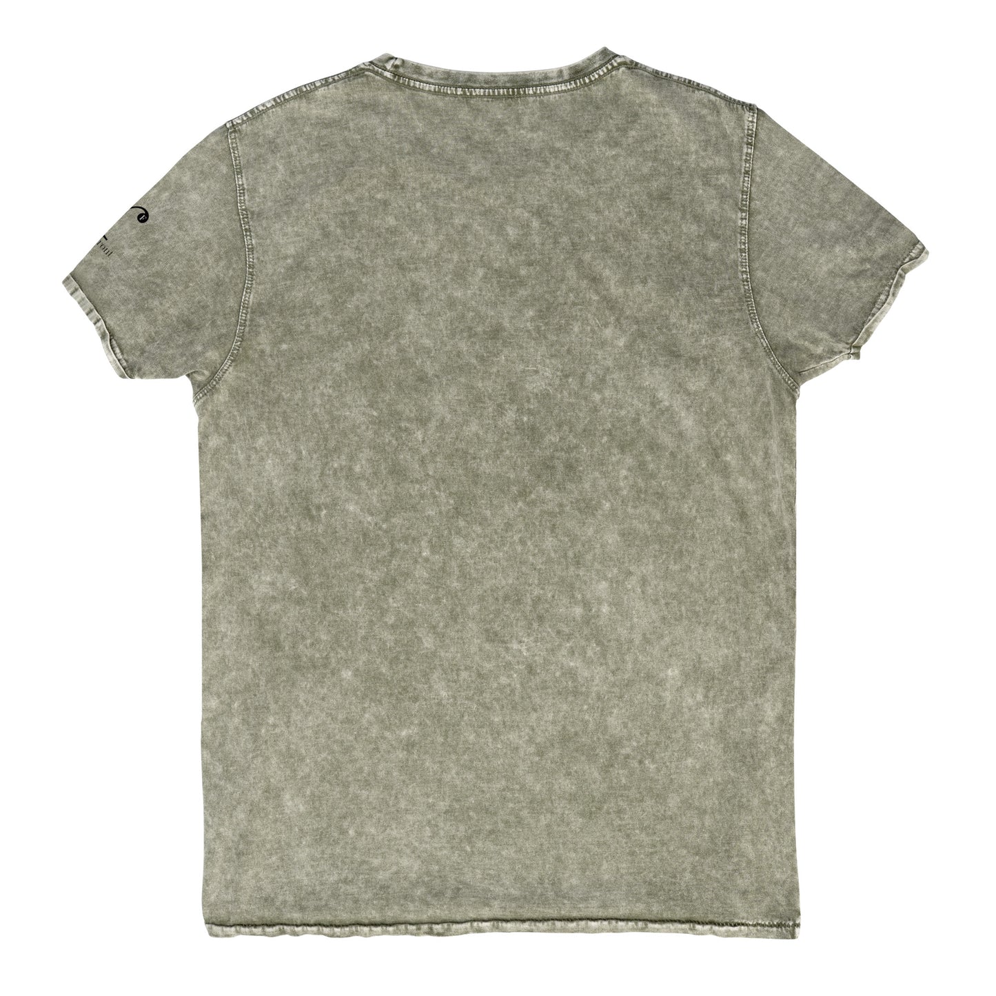 rushFront designer denim t-shirt unisex mens womens red blue black green