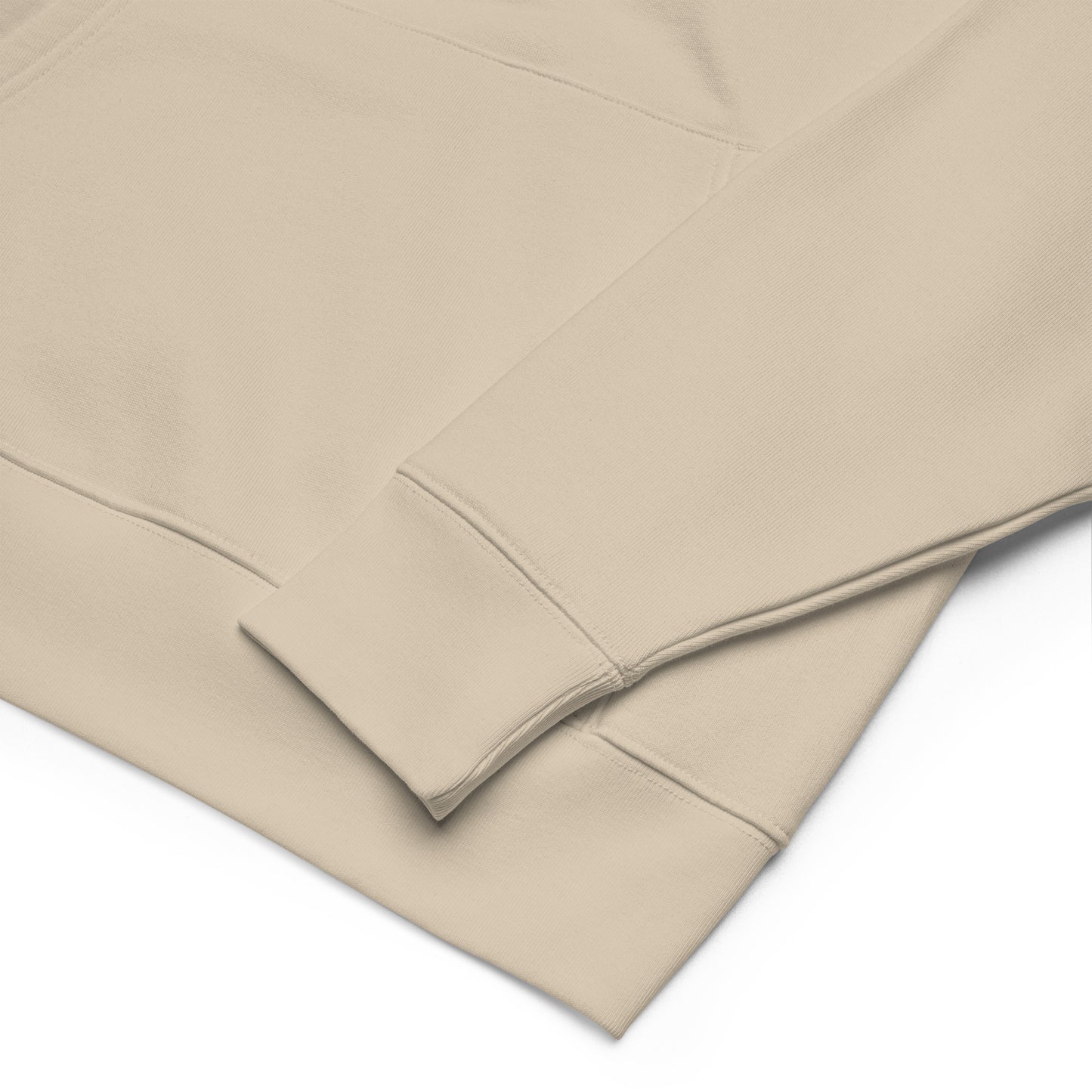 rushFront Eco hoodie white sand beige