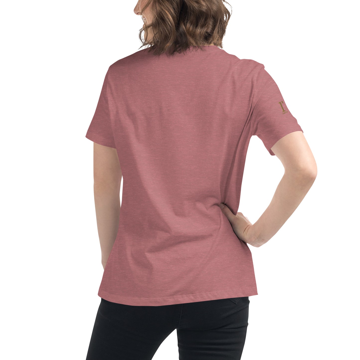 rushFront staple unisex t-shirt in pink with premium cotton fabric