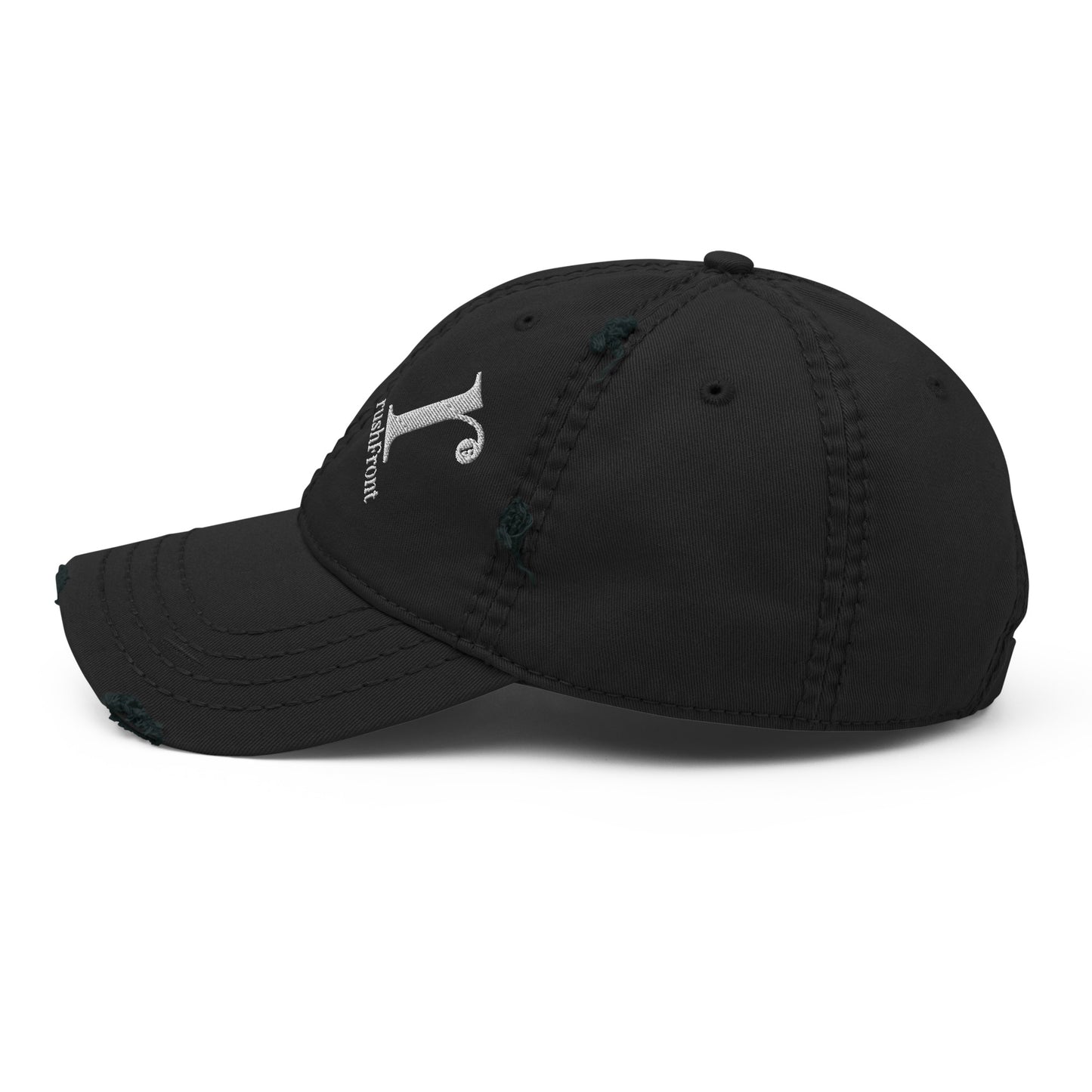 rushFront distressedcap cap athleisure style hat