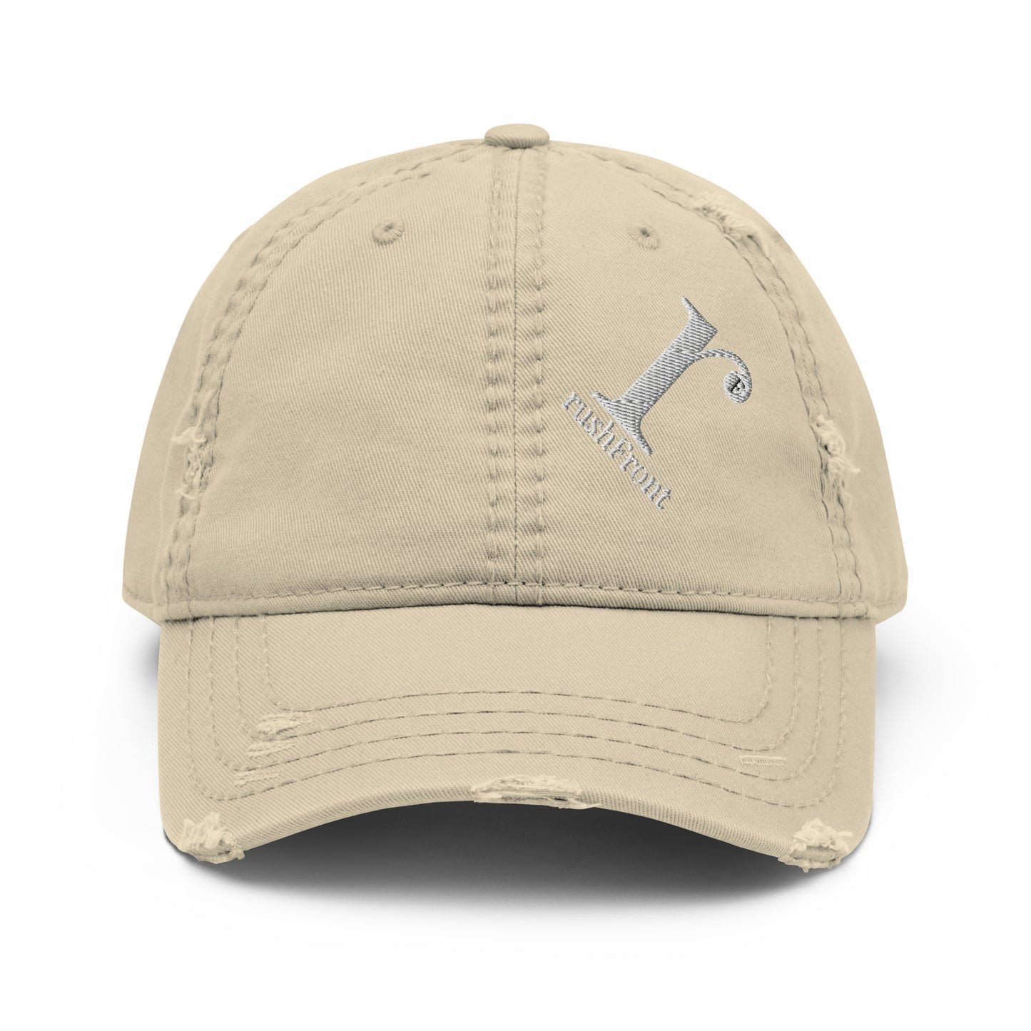 rushFront distressedcap cap athleisure style hat