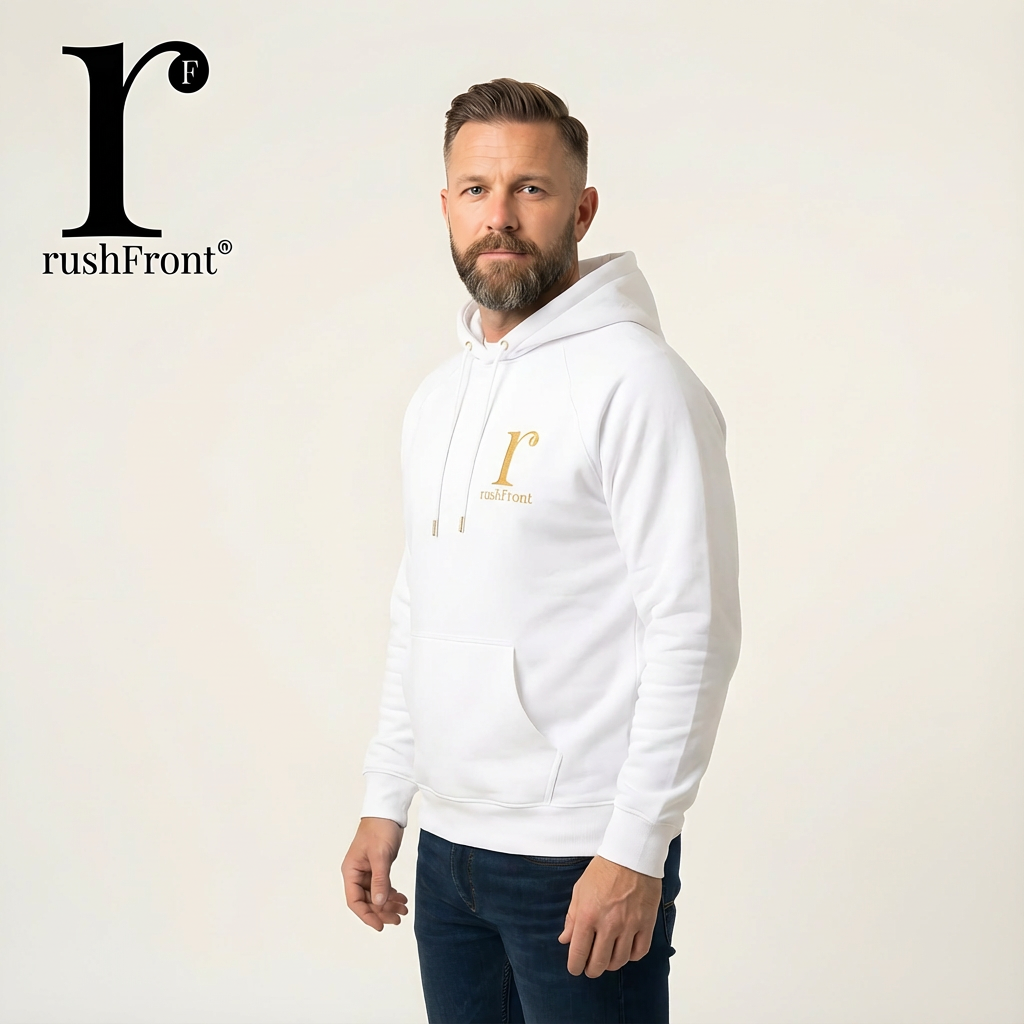 rushFront Raglan hoodie - Premium Streetwear Organic