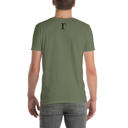 rushFront staple unisex t-shirt in green, red, blue, black, white with premium cotton fabric