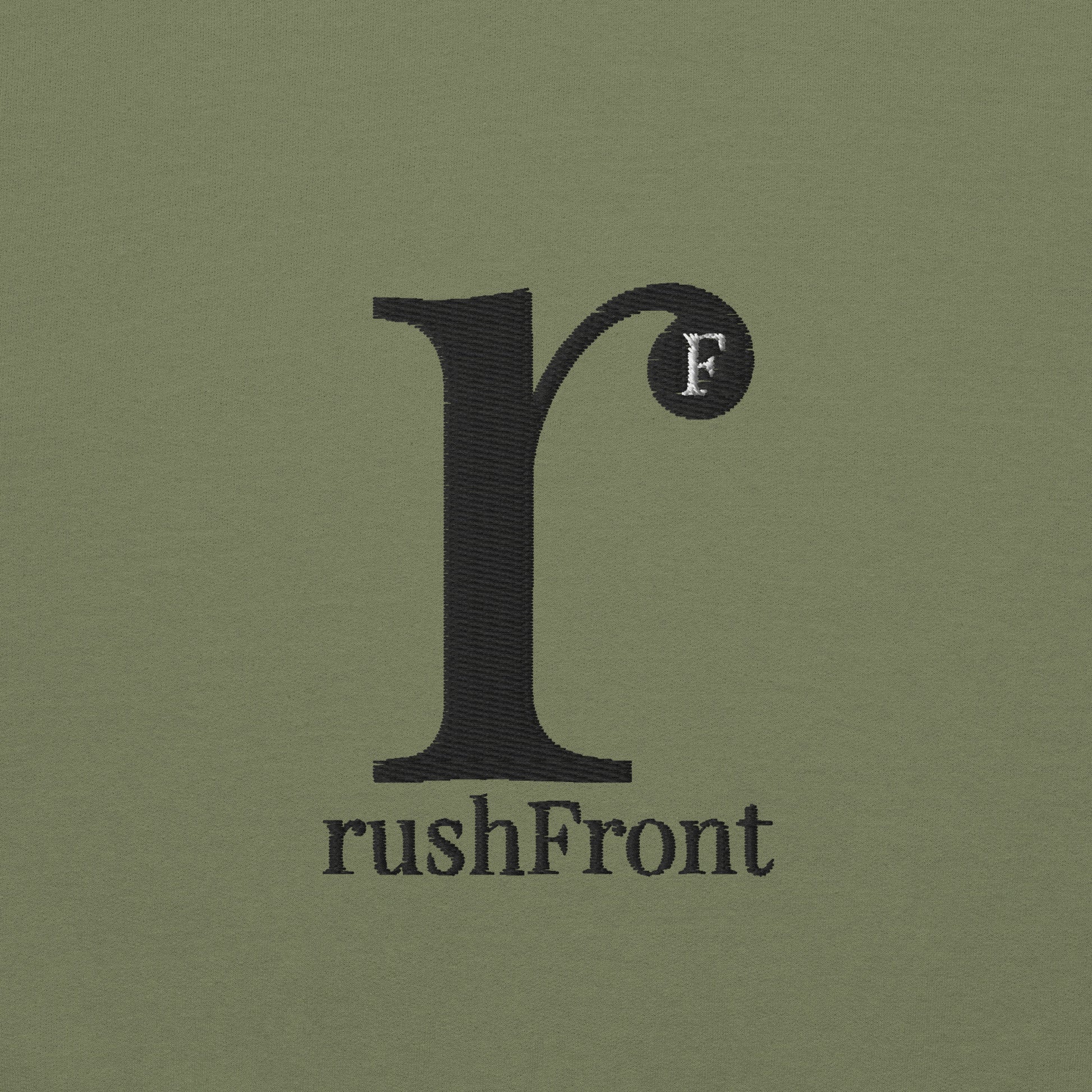 rushFront sweatshirt colour core preshrunk 