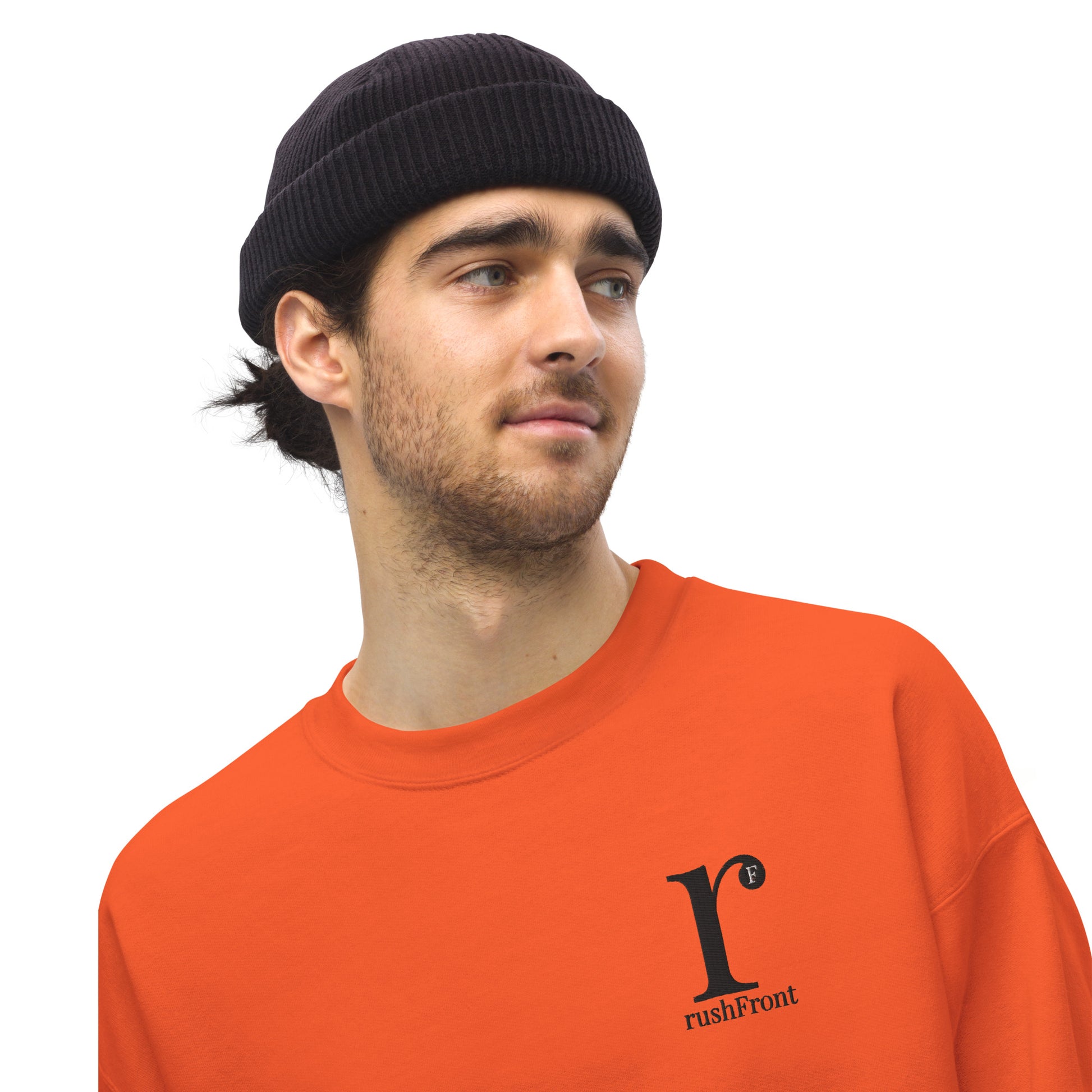 rushFront sweatshirt colour core preshrunk 