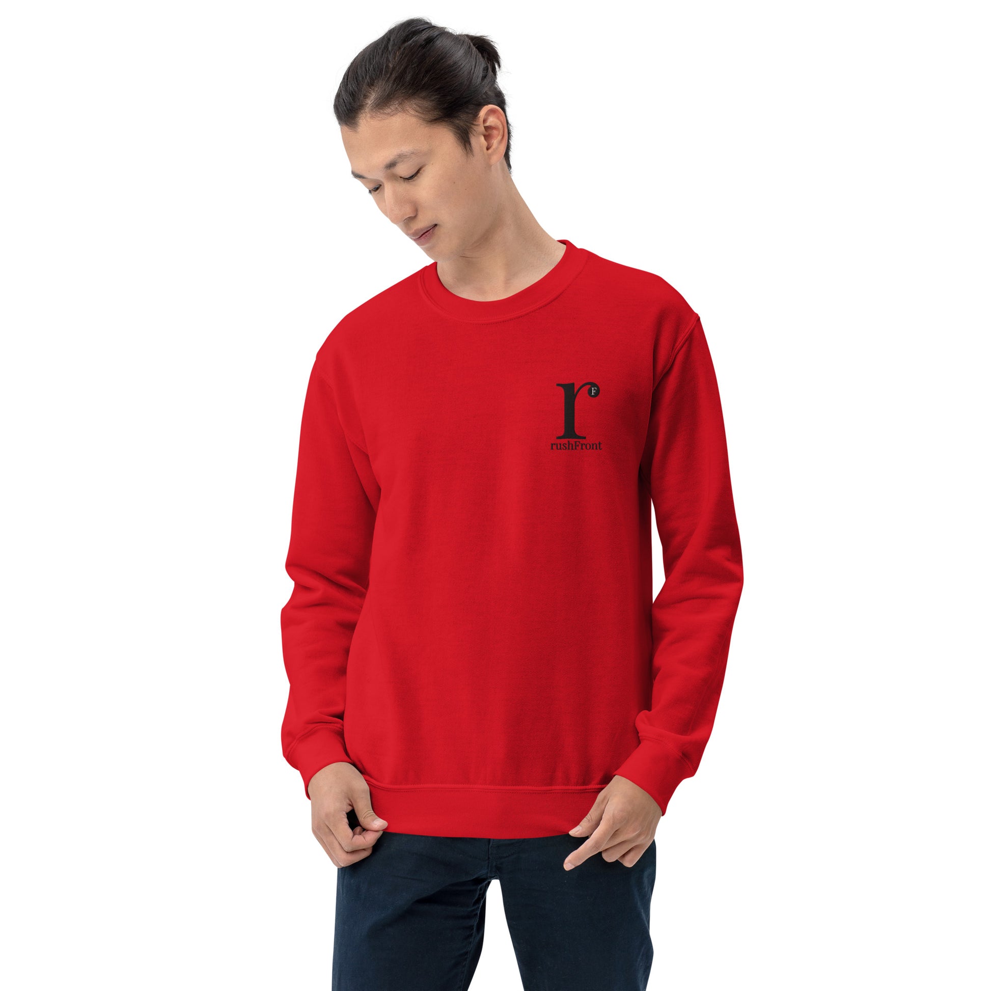 rushFront sweatshirt colour core preshrunk 