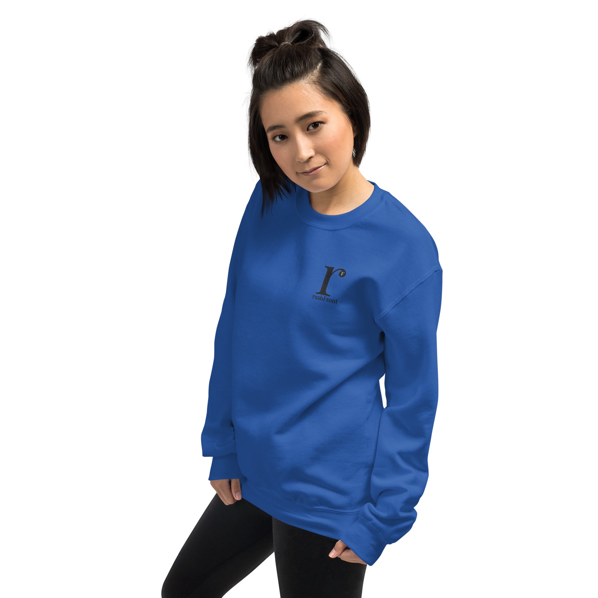 rushFront sweatshirt colour core preshrunk 