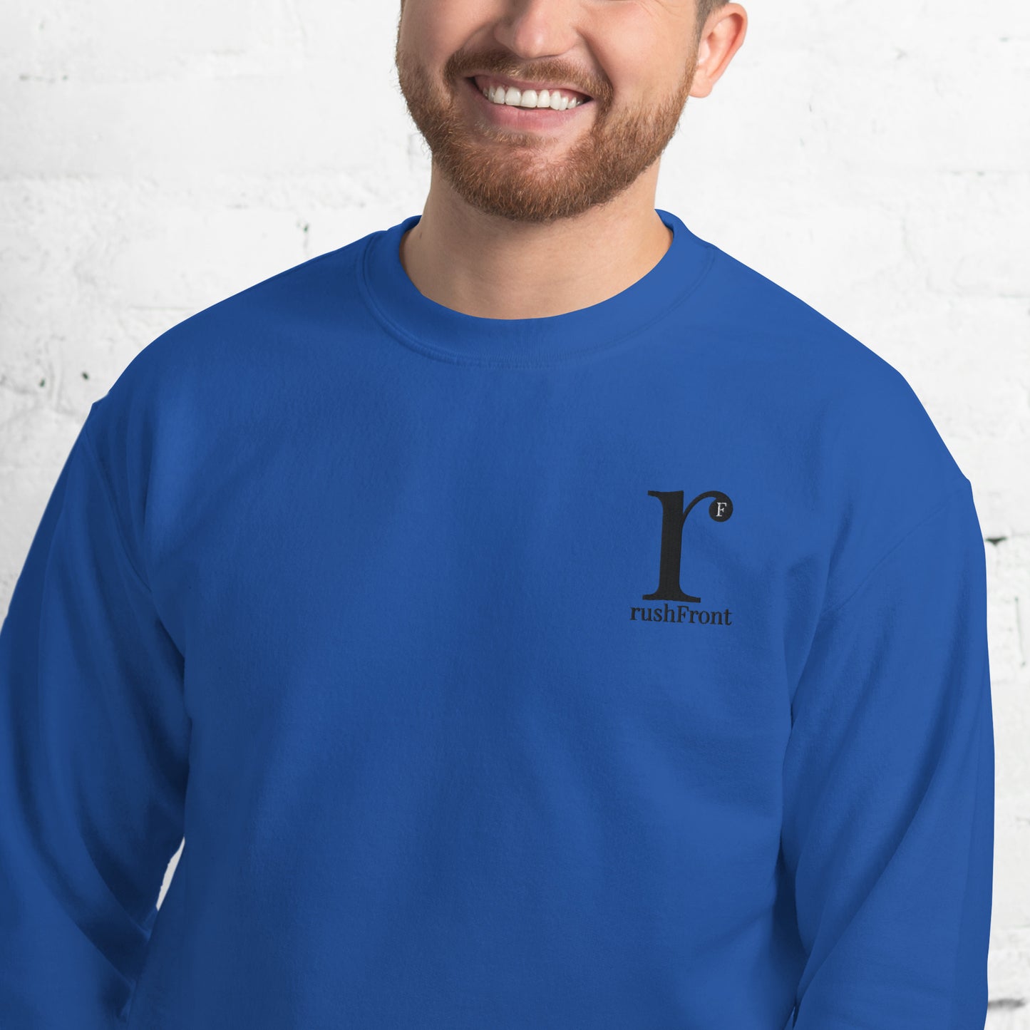rushFront sweatshirt colour core preshrunk 