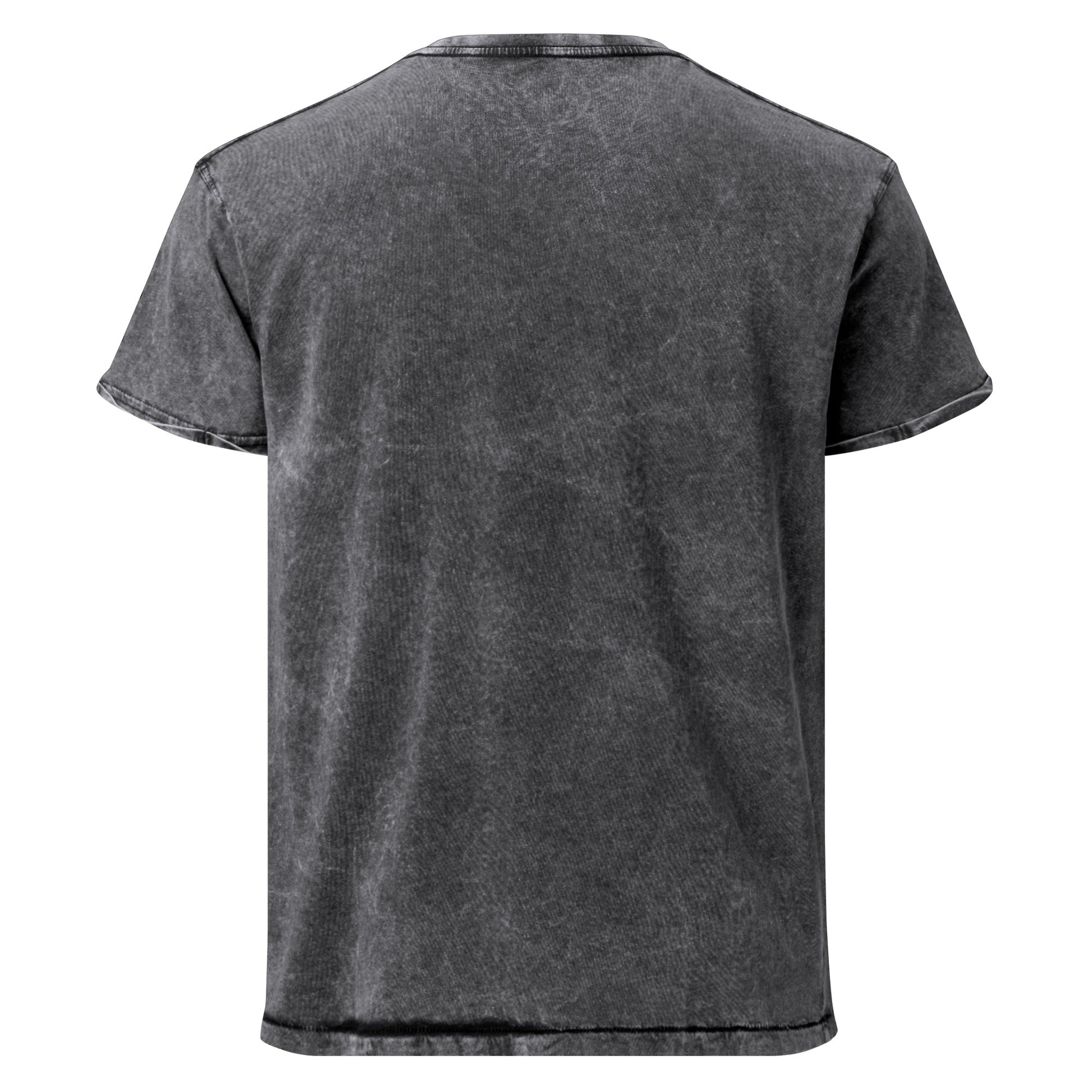 rushFront designer denim t-shirt unisex mens womens red blue black green
