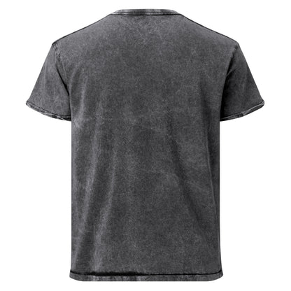 rushFront designer denim t-shirt unisex mens womens red blue black green