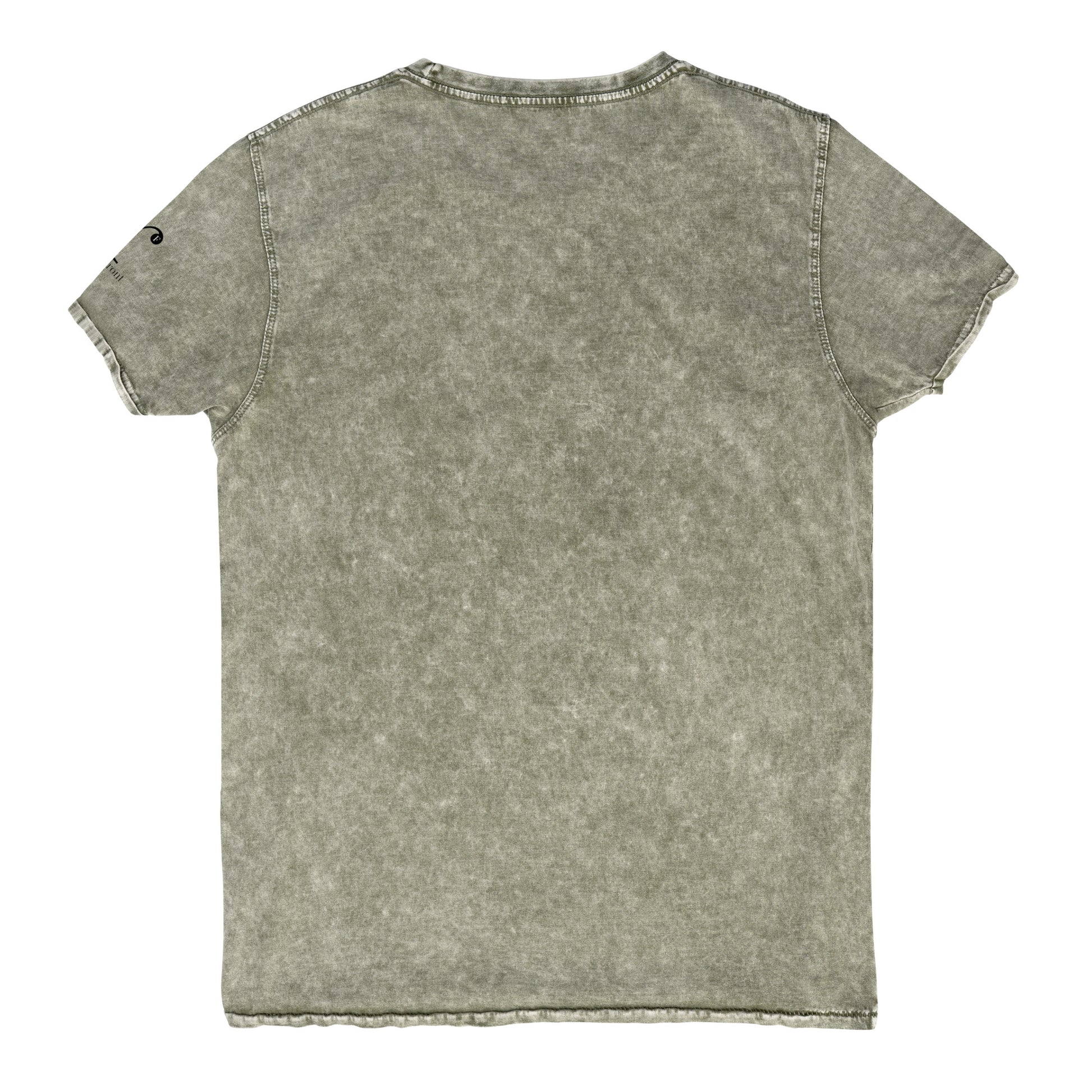 rushFront designer denim t-shirt unisex mens womens red blue black green