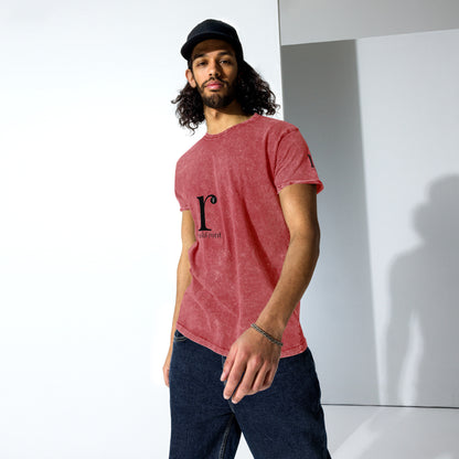 rushFront designer denim t-shirt unisex mens womens red blue black green