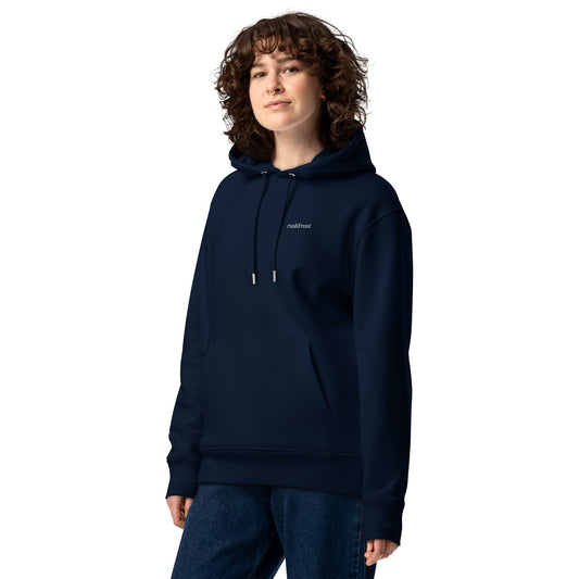 rushFront Eco hoodie navy black 