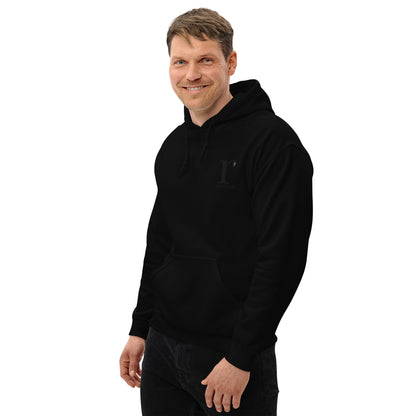rushFront blackonblack hoodie style understated classichoodie