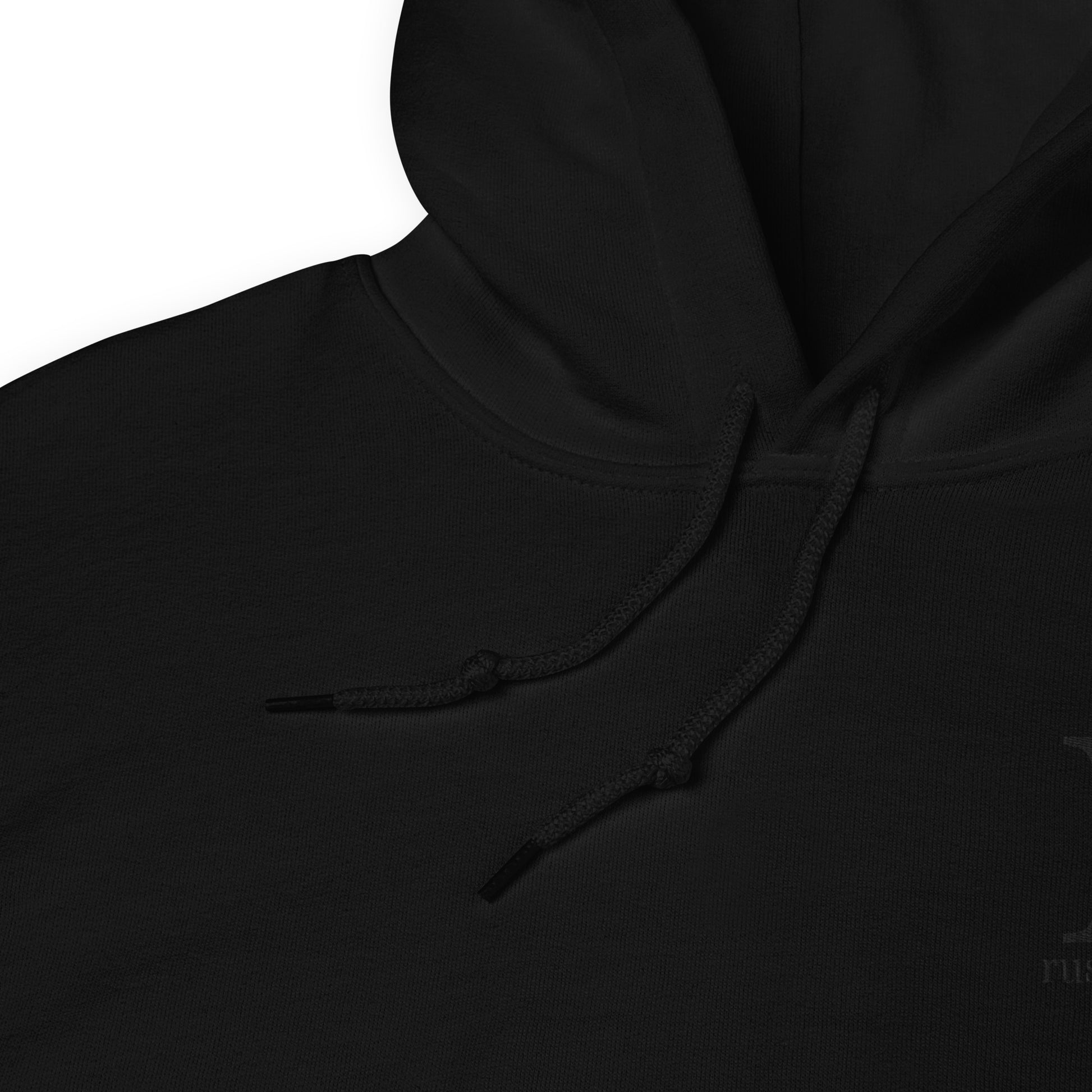 rushFront blackonblack hoodie style understated classichoodie