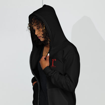 rushFront hoodie limited heavyweight redblack premium 