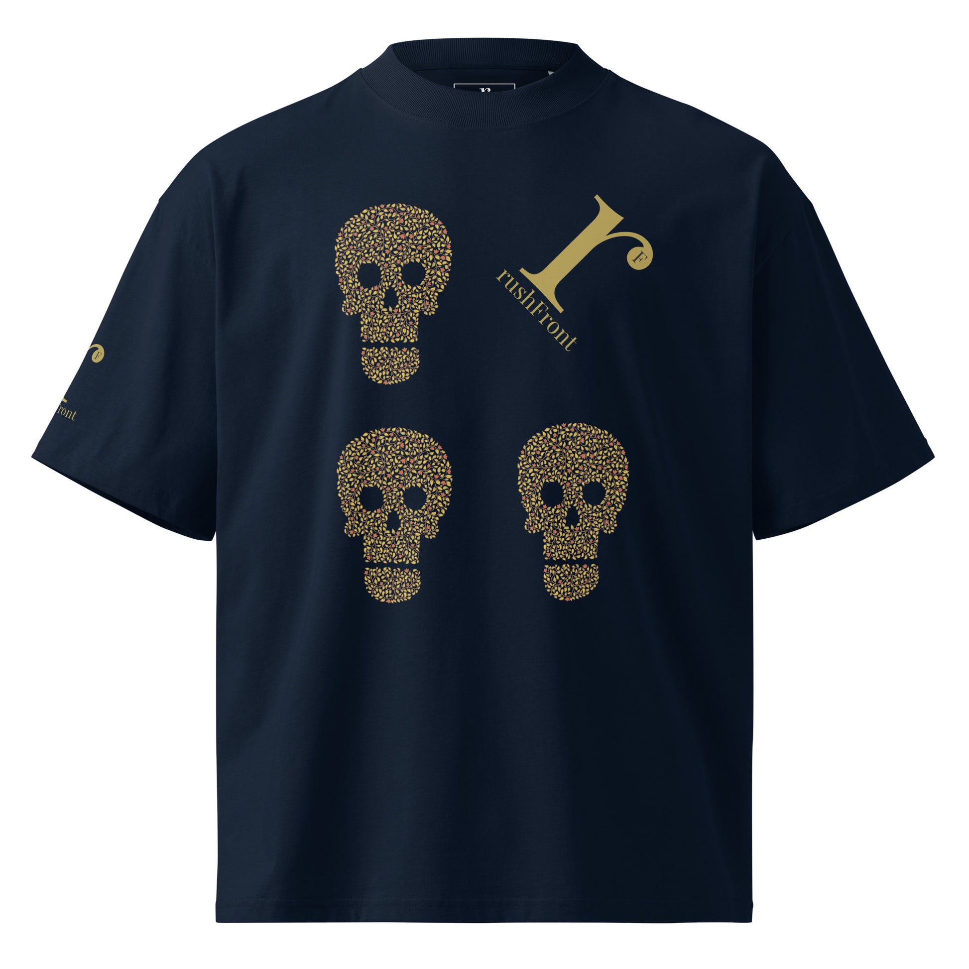 rushFront oversizedOrganicTee organic t-shirt premiumwearapparel