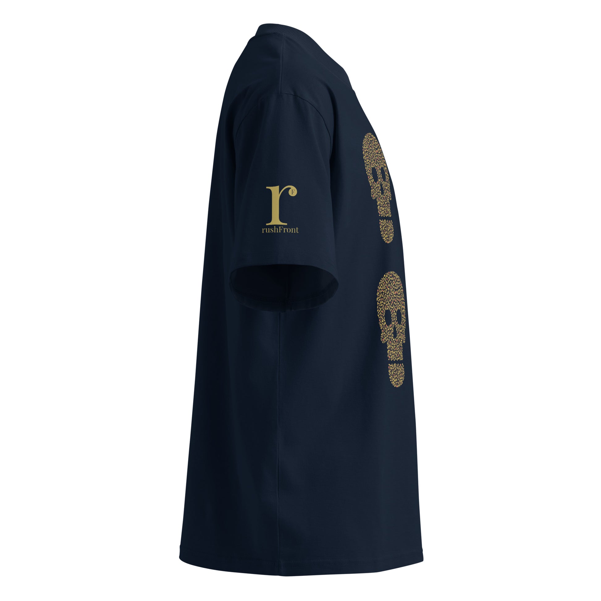 rushFront oversizedOrganicTee organic t-shirt premiumwearapparel