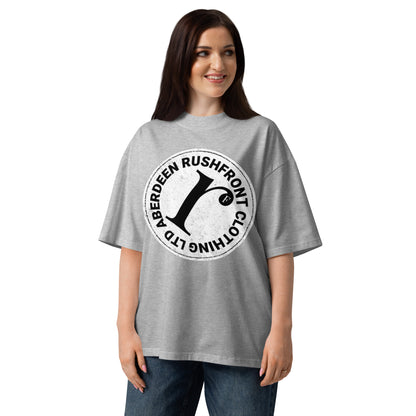 rushFront Aberdeen oversized grey style tee unisex