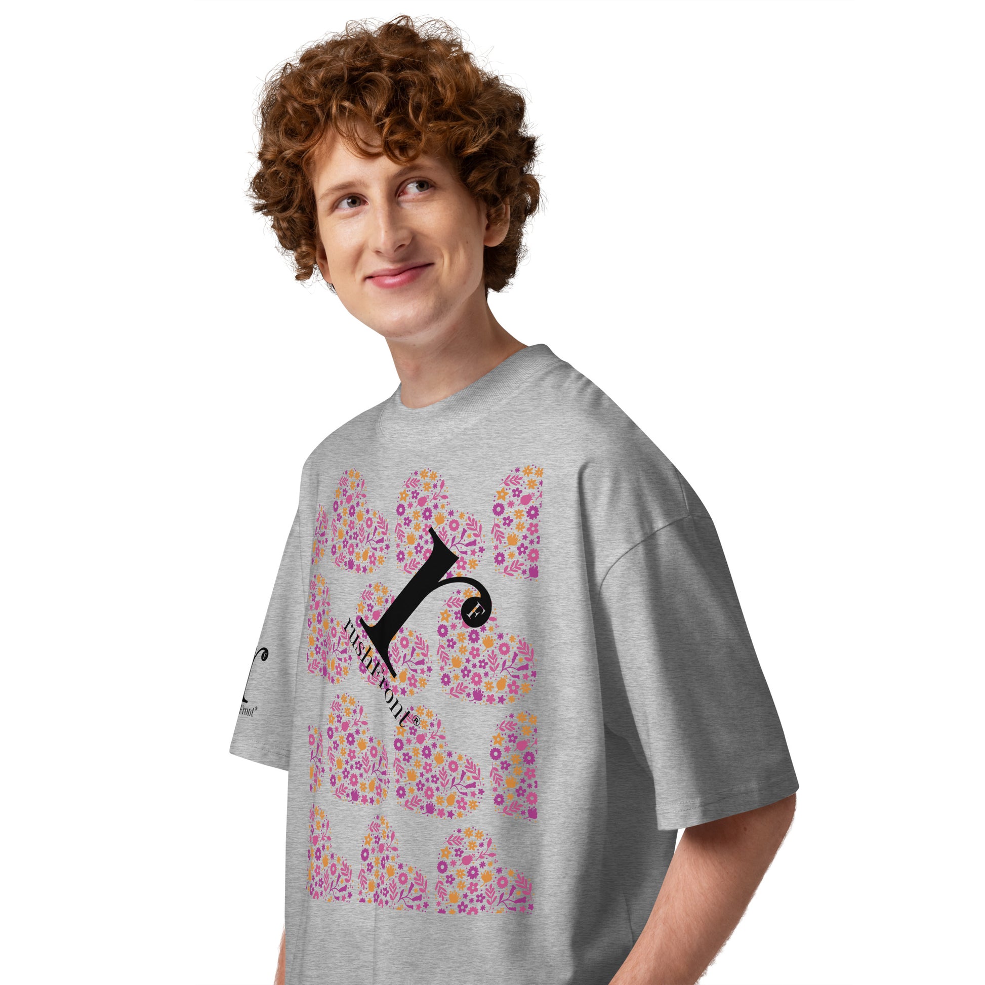 rushFront oversizedOrganicTee organic t-shirt premiumwearapparel