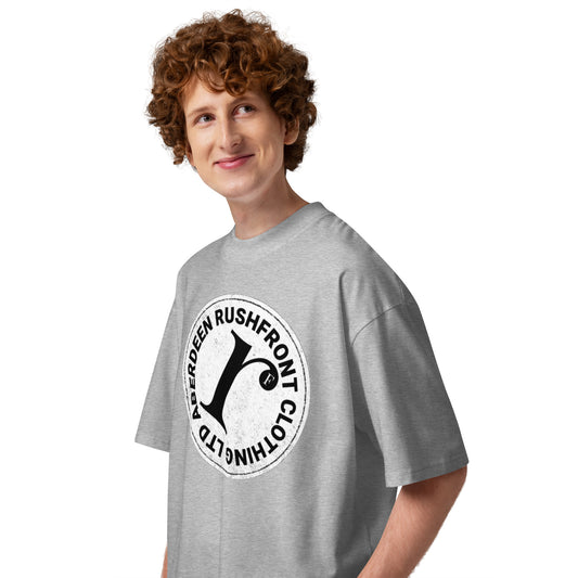 rushFront Aberdeen oversized grey style tee unisex