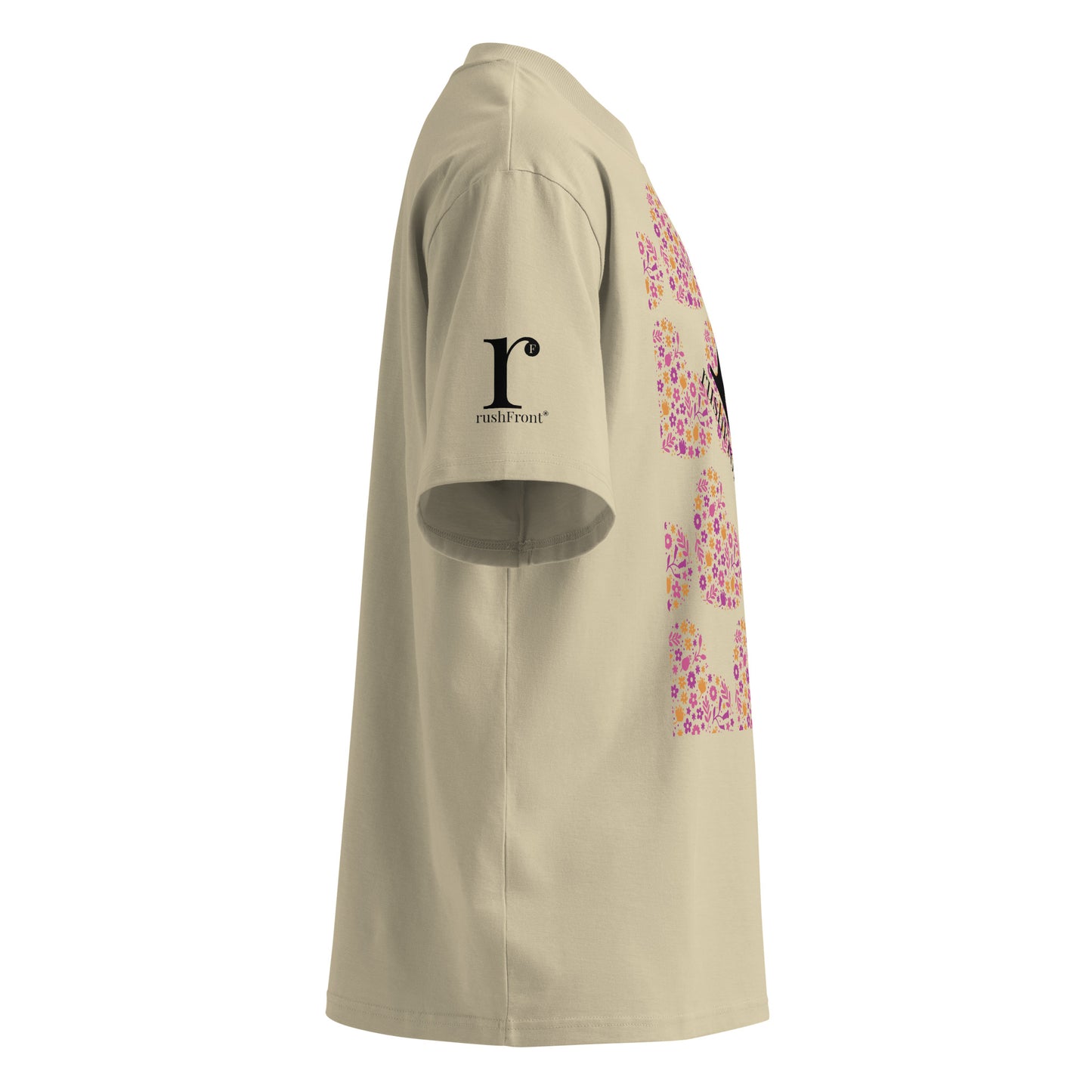 rushFront oversizedOrganicTee organic t-shirt premiumwearapparel