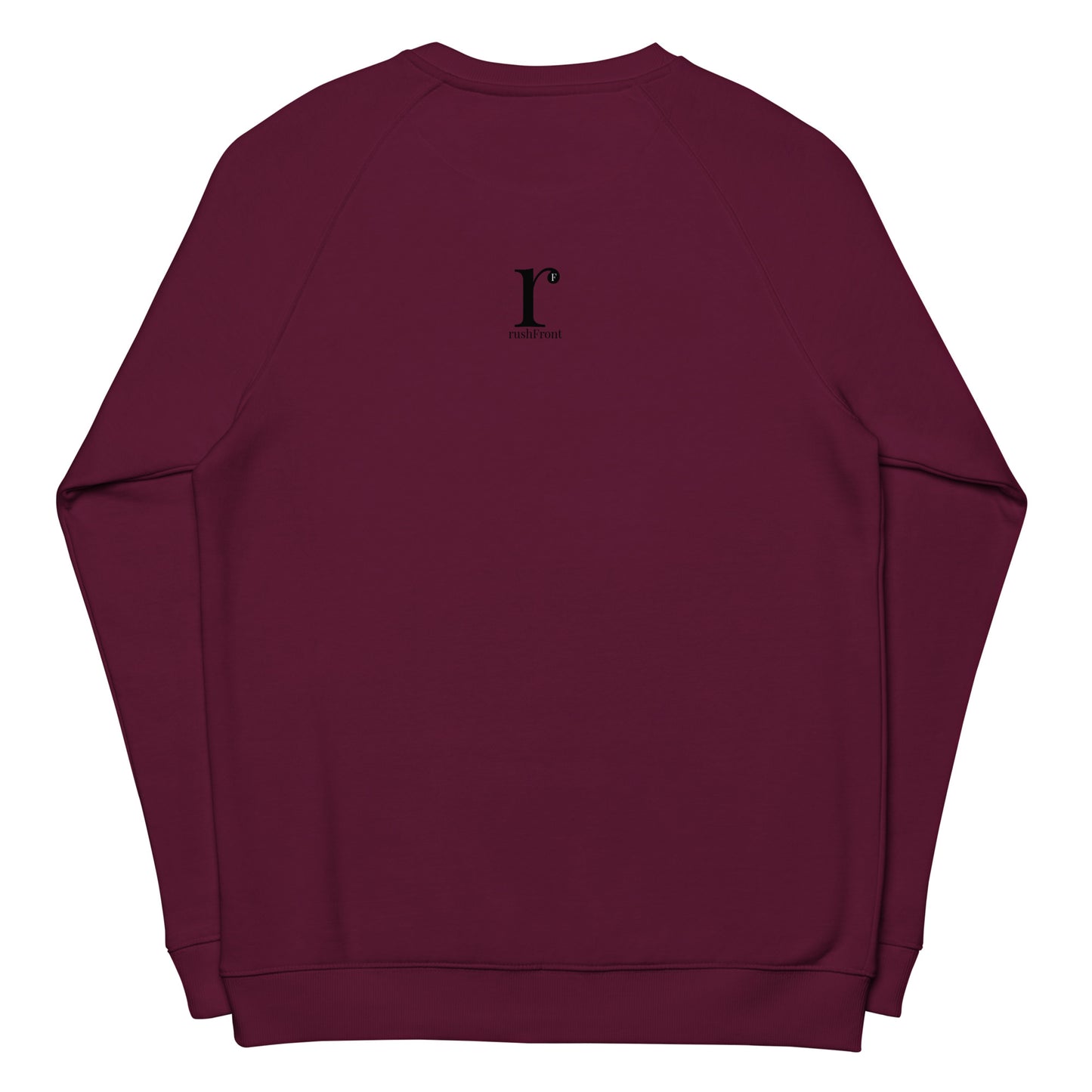 rushFront sweatshirt raglan limitededition grey white orange burgandy 