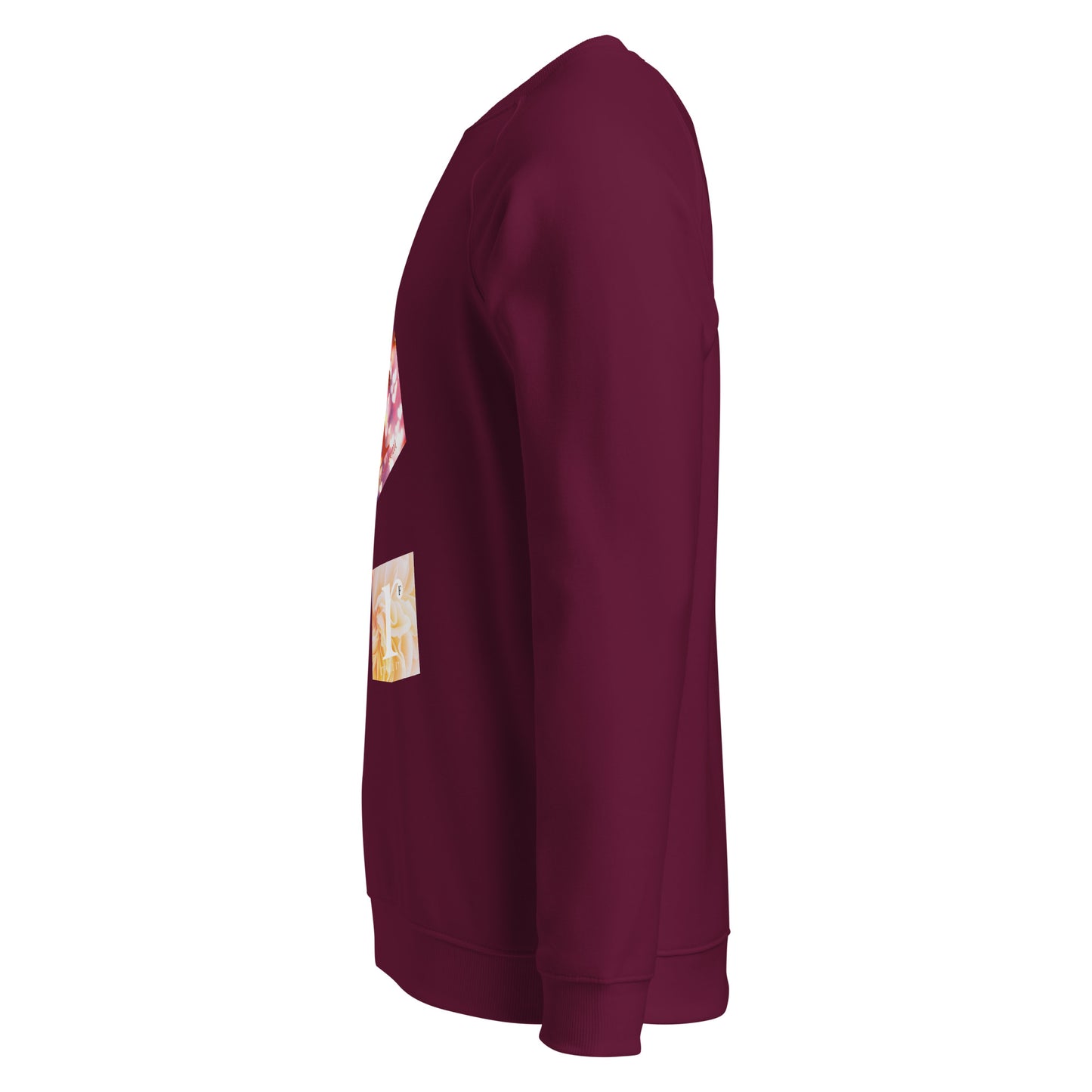 rushFront sweatshirt raglan limitededition grey white orange burgundy 