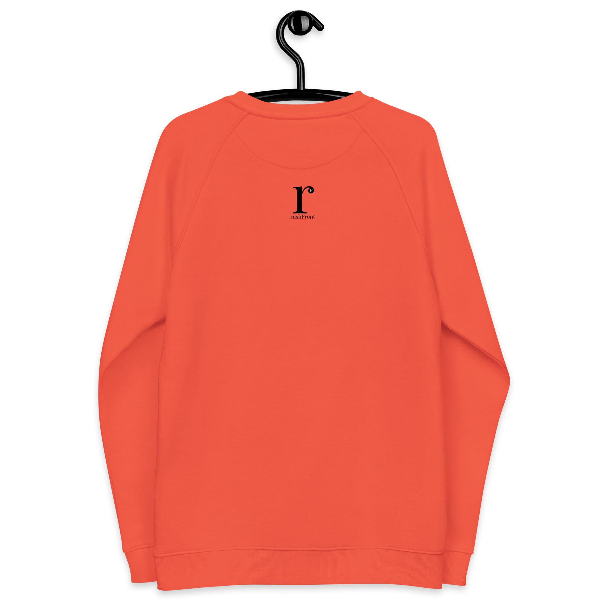 rushFront sweatshirt raglan limitededition grey white orange burgandy 