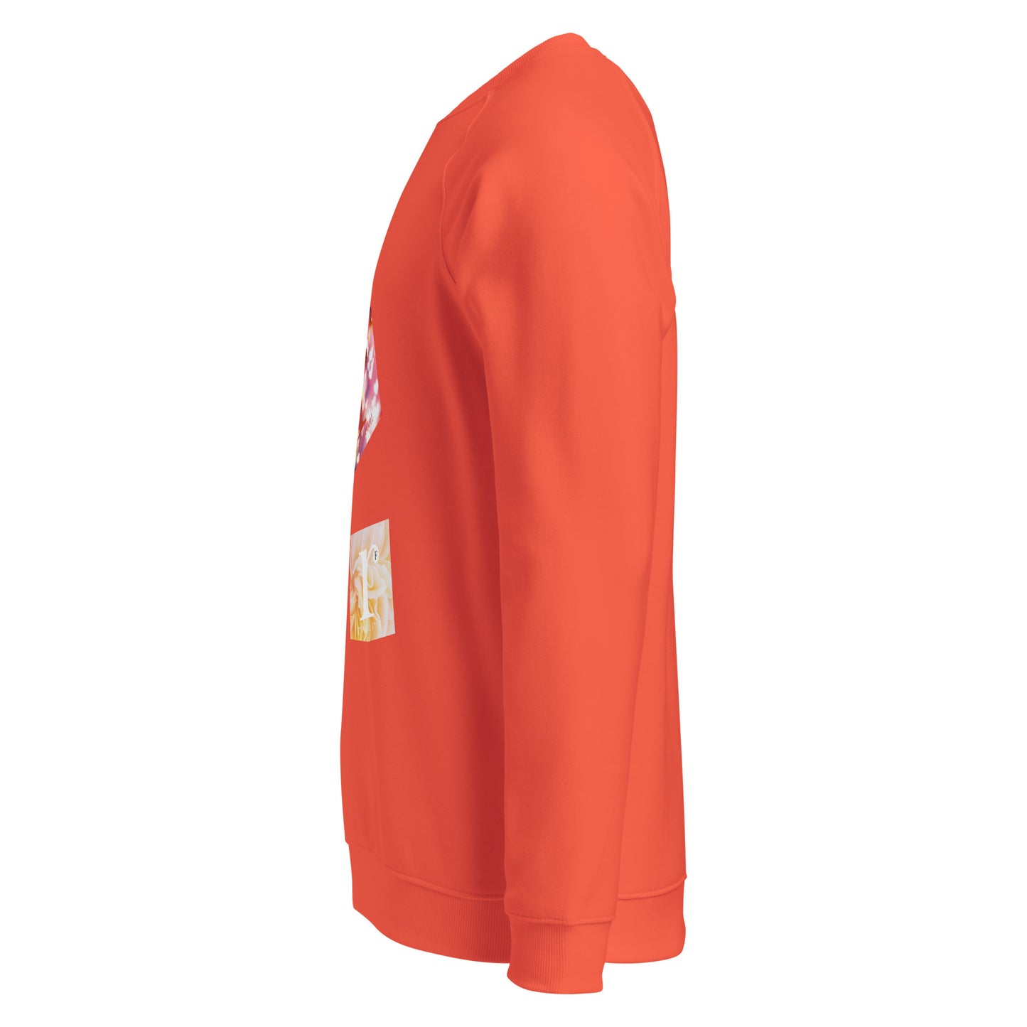 rushFront sweatshirt raglan limitededition grey white orange burgundy 