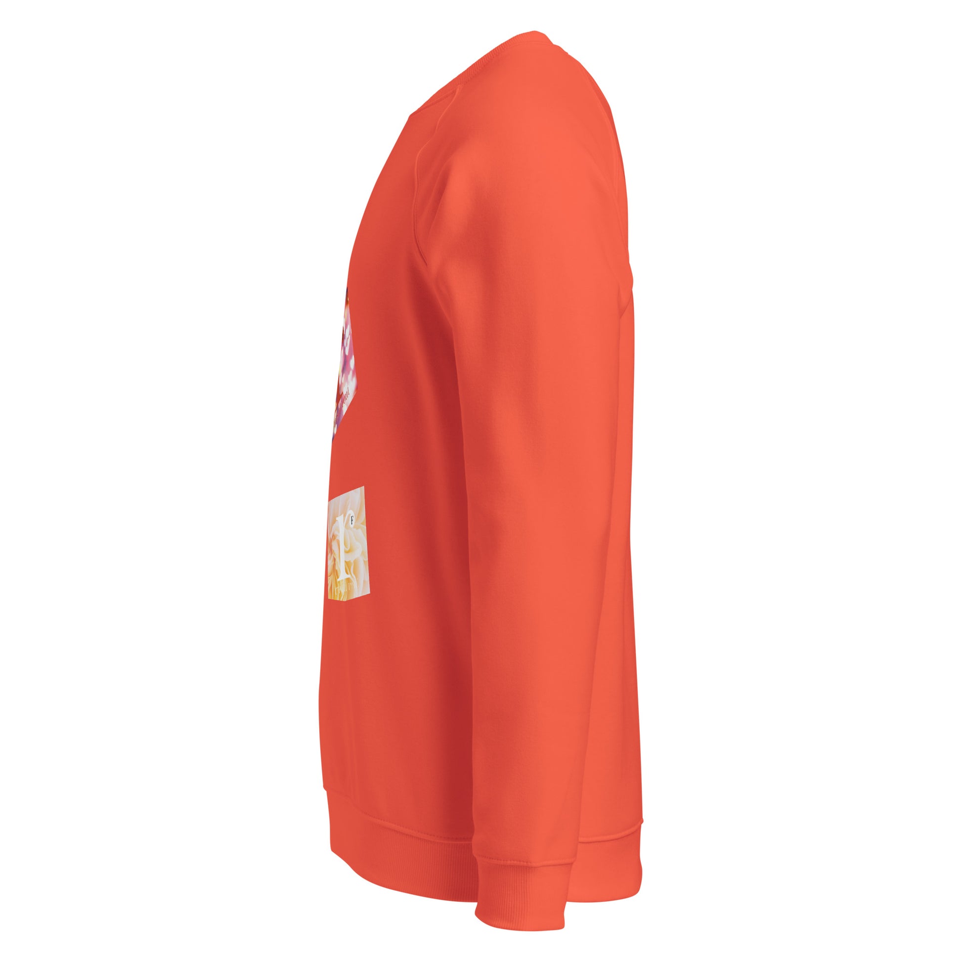 rushFront sweatshirt raglan limitededition grey white orange burgundy 