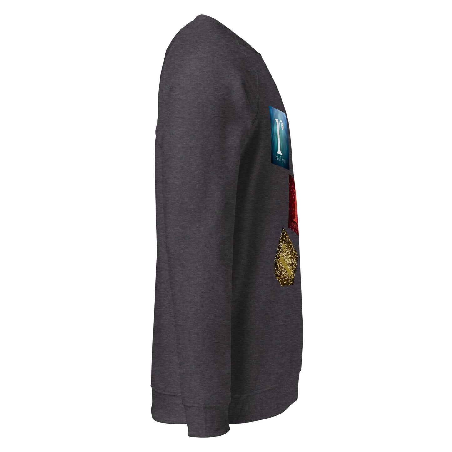 rushFront sweatshirt raglan limitededition grey white orange burgundy 