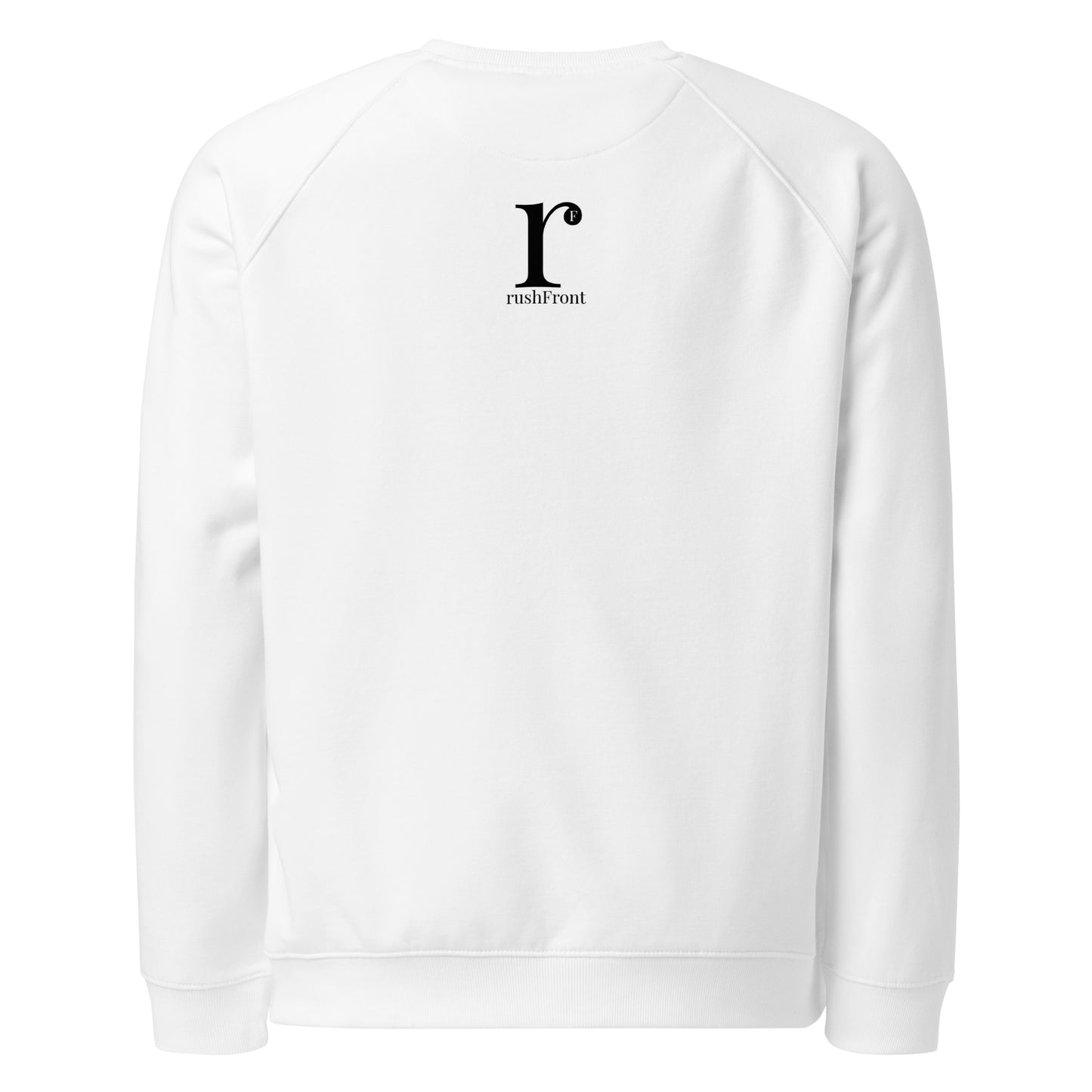 rushFront sweatshirt raglan limitededition grey white orange burgundy 