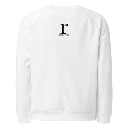 rushFront sweatshirt raglan limitededition grey white orange burgundy 