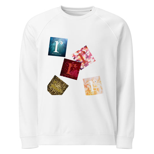 rushFront sweatshirt raglan limitededition grey white orange burgandy 