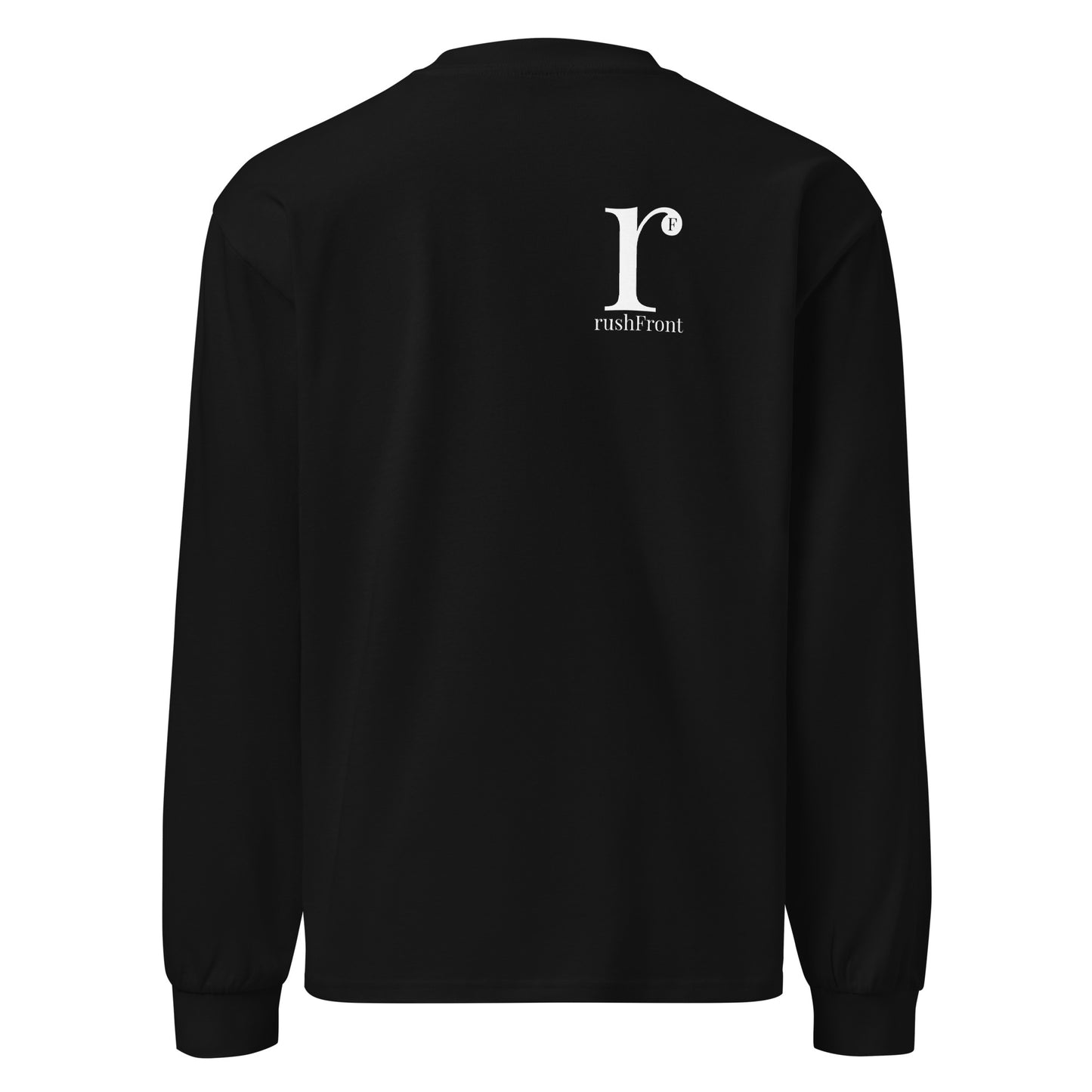 rushfront longsleeve graphic t-shirt - blue black burntorange green