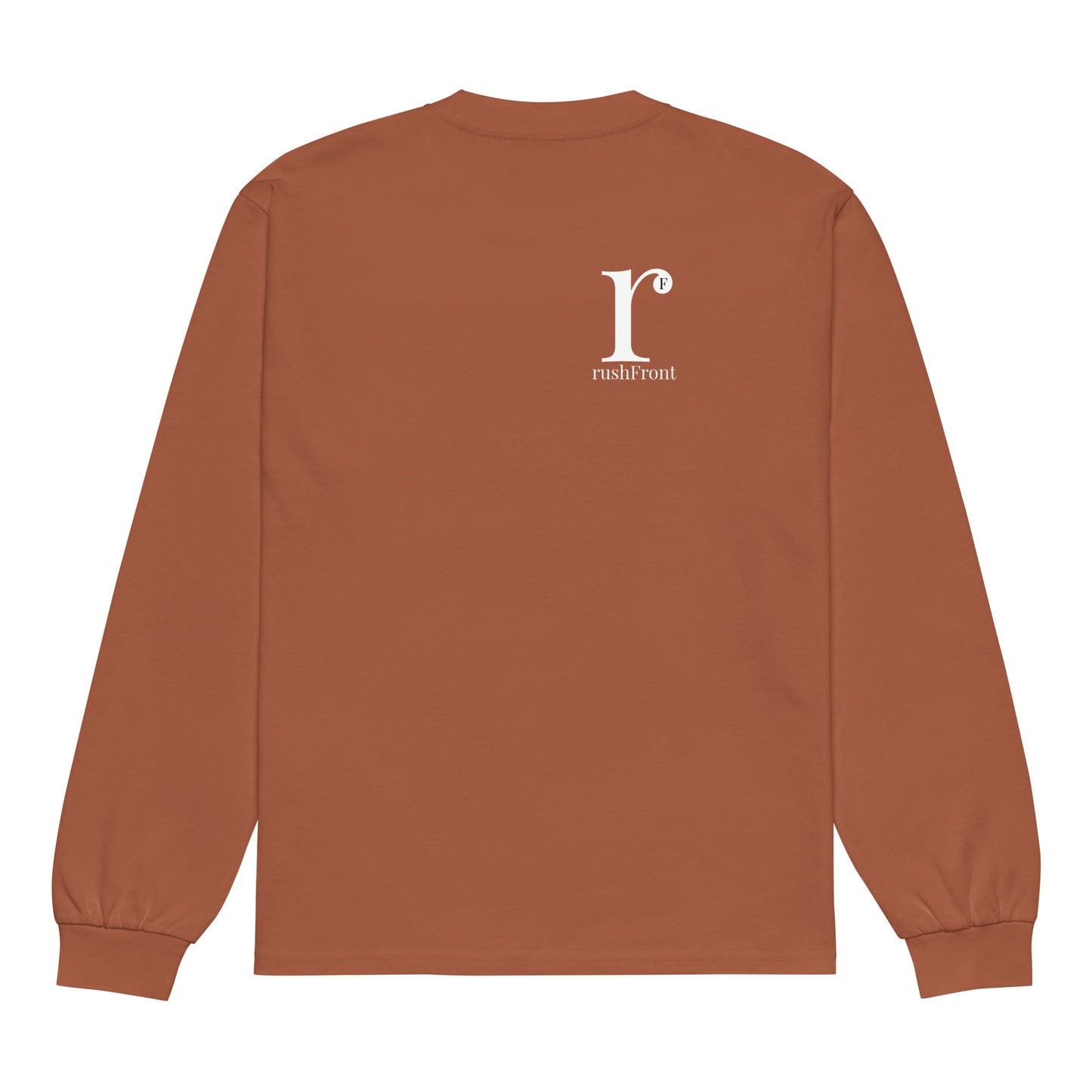 rushfront longsleeve graphic t-shirt - blue black burntorange green