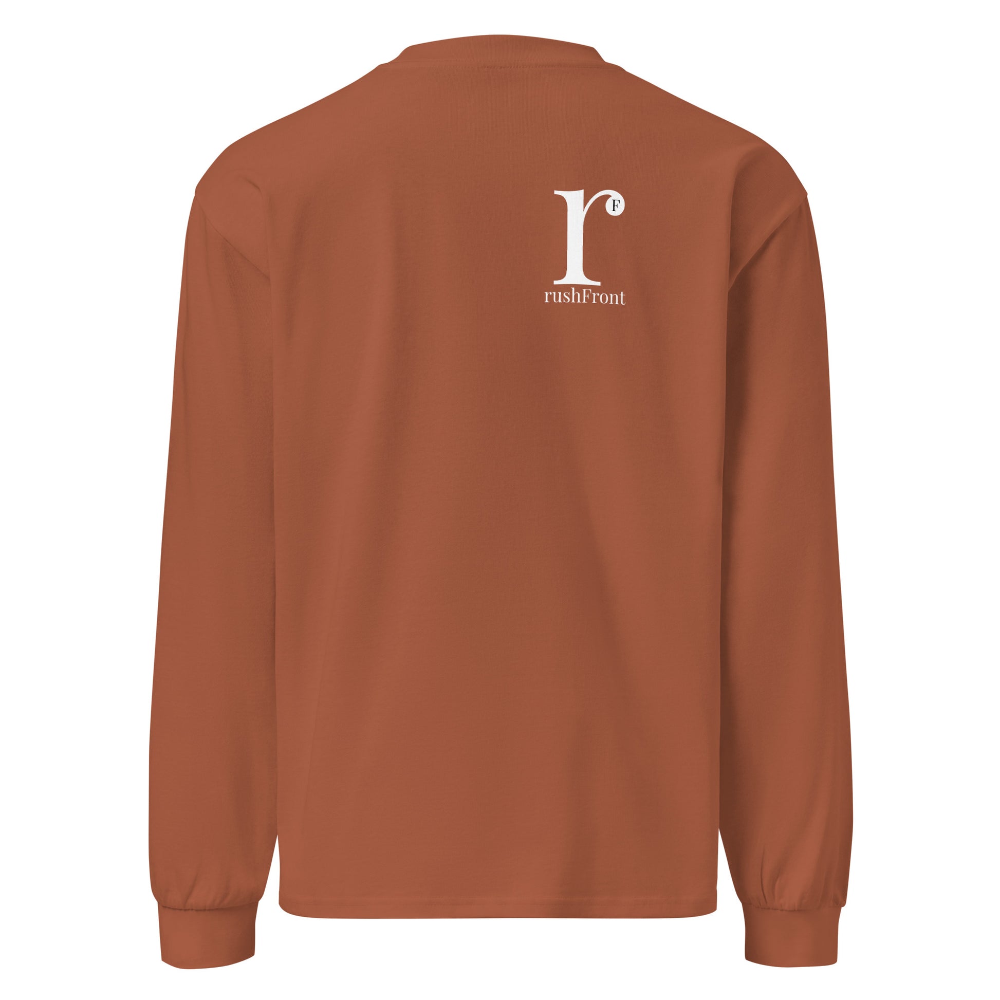 rushfront longsleeve graphic t-shirt - blue black burntorange green