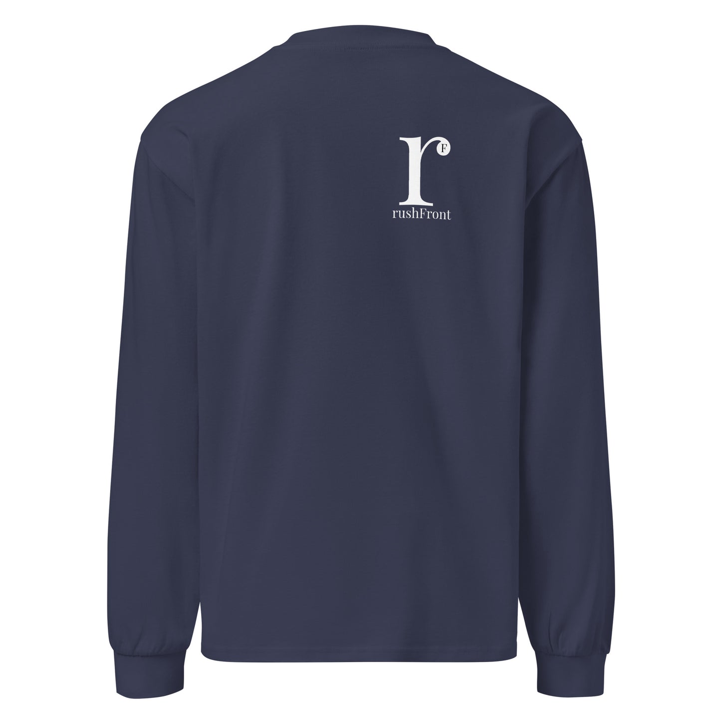 rushfront longsleeve graphic t-shirt - blue black burntorange green