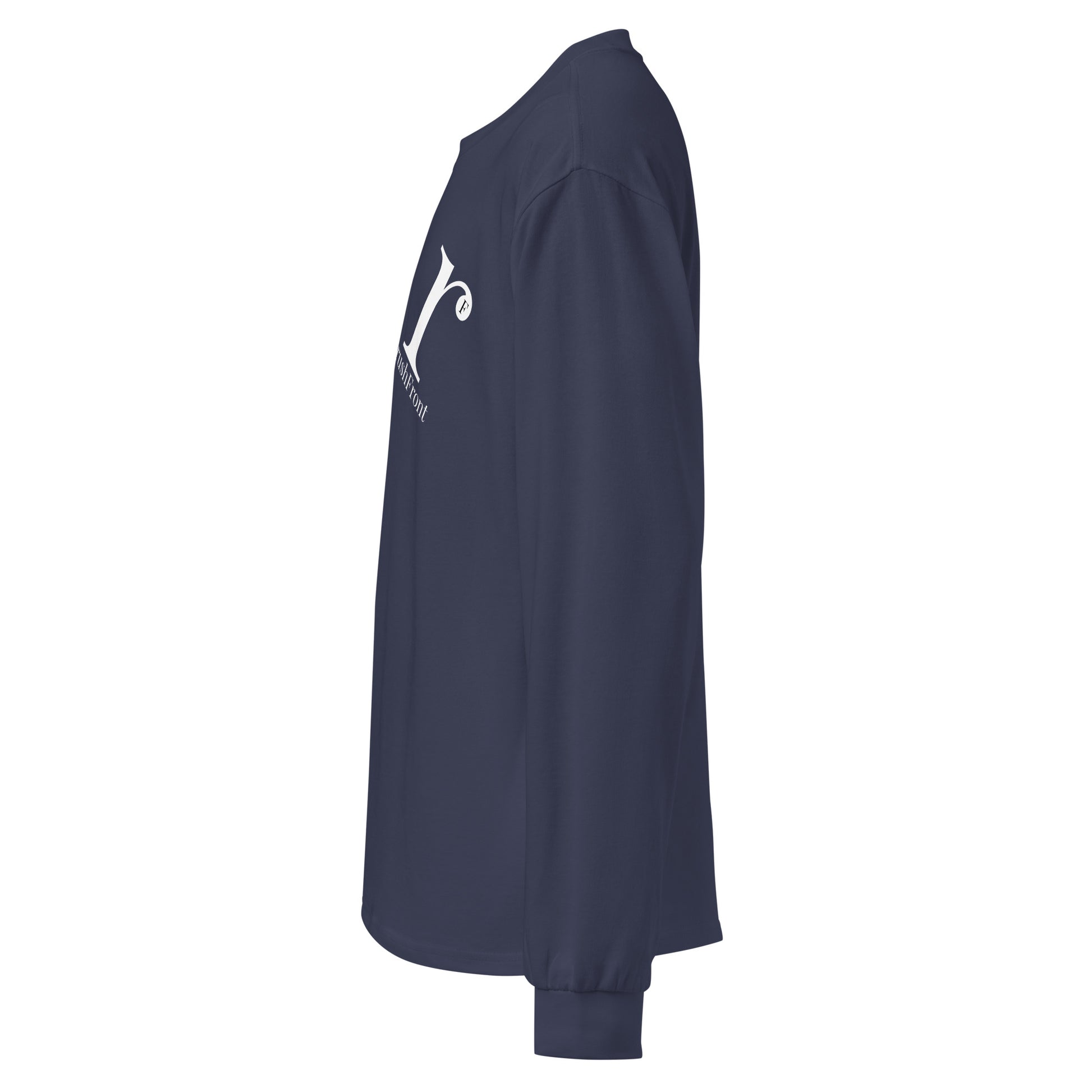 rushfront longsleeve graphic t-shirt - blue black burntorange green