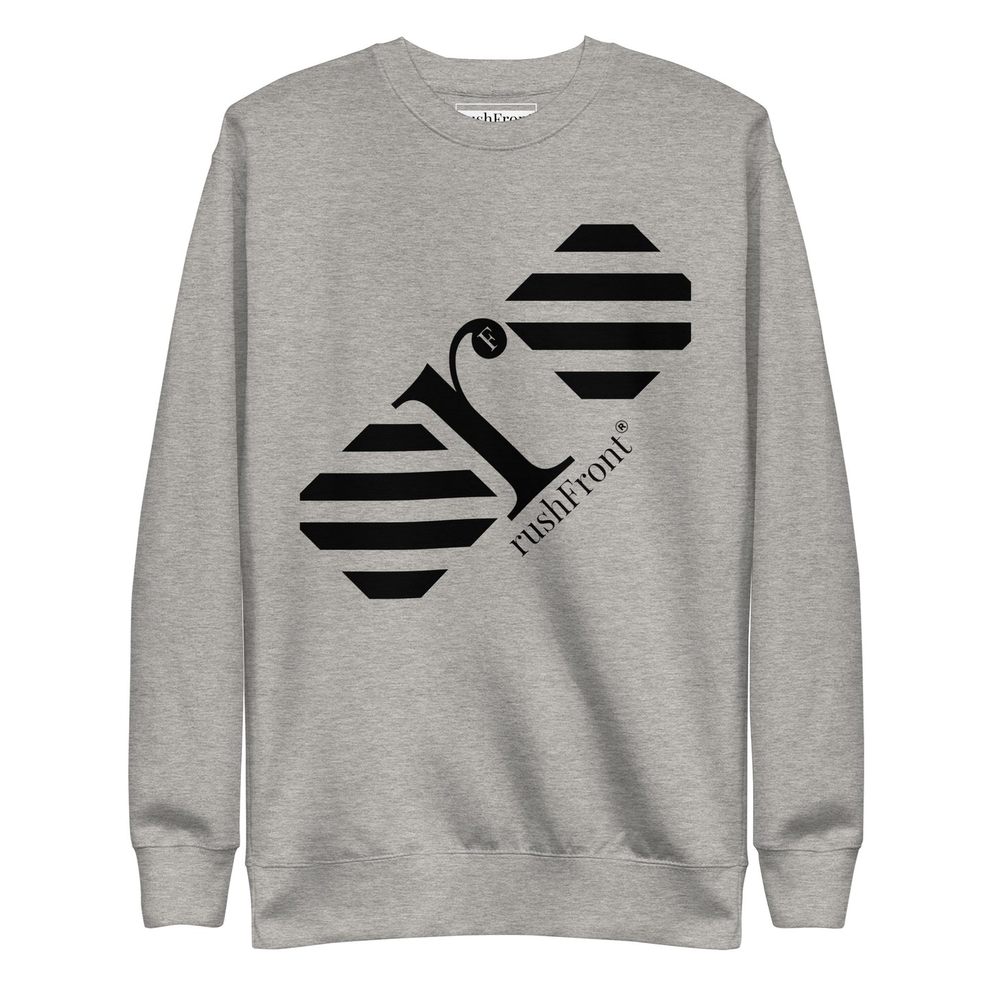 rushFront sweatshirt printed premiumapparel unisex