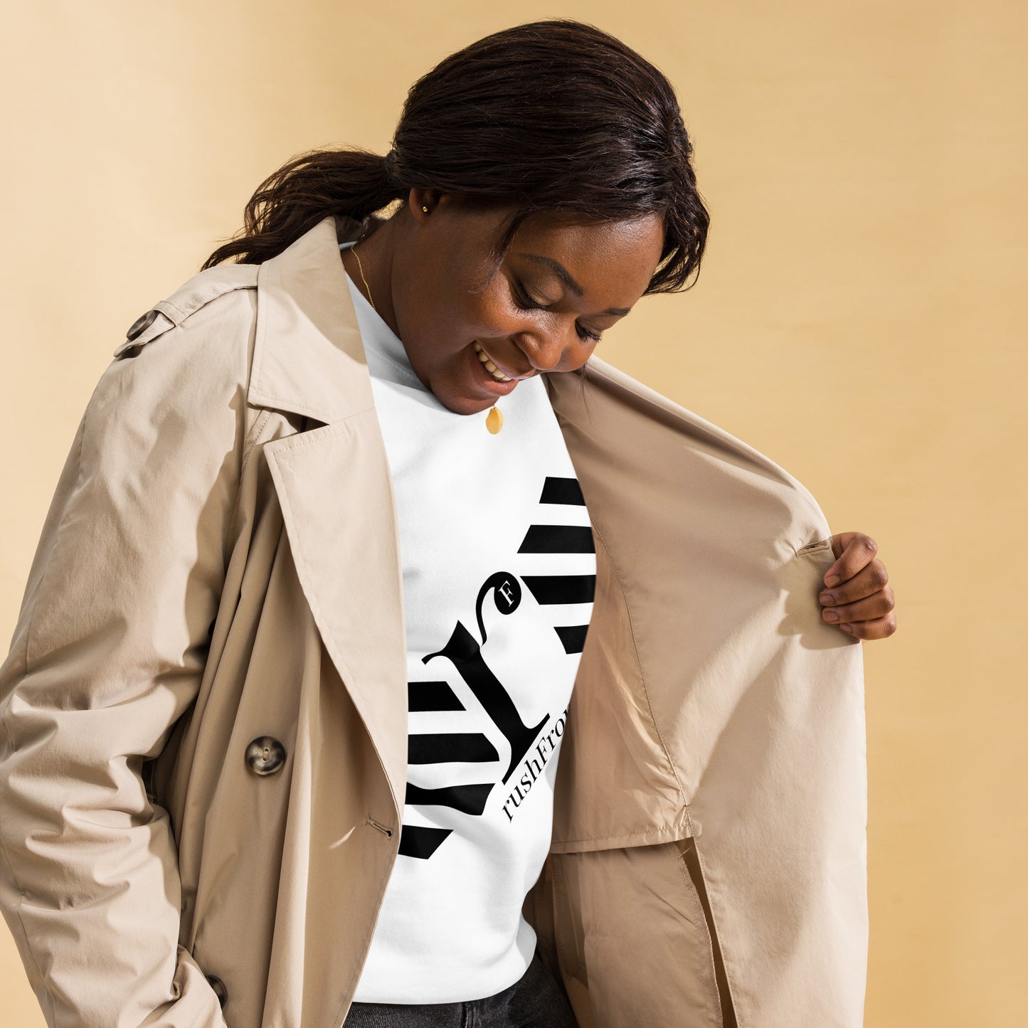 rushFront sweatshirt printed premiumapparel unisex